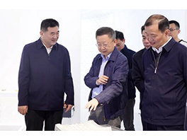 湖北省經(jīng)信廳黨組書記、廳長朱萬奎調(diào)研華工科技